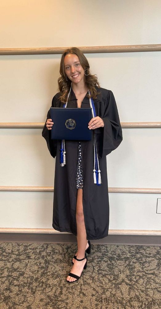 Alana Kramer at her College Graduation
