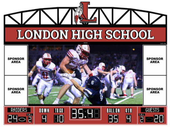 London Board Of Education Approves Scoreboard Project To Enhance Red Raider Game Day Experience London High School