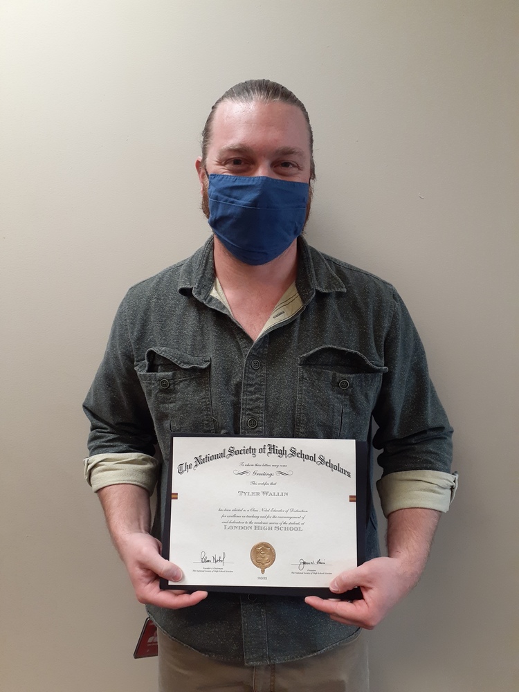 Mr. Wallin, LHS Science Teacher, Nominated for Honor